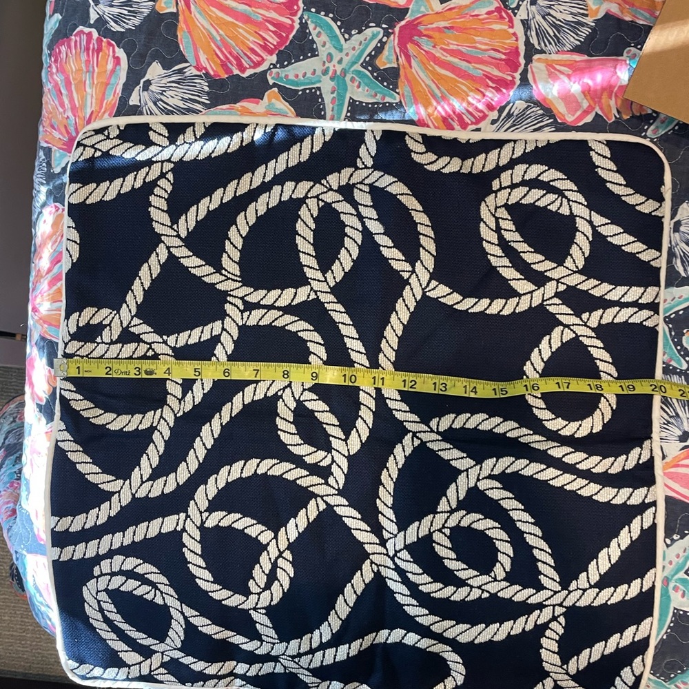 Two Nautical 20” pillow cover